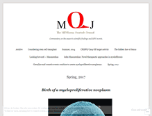 Tablet Screenshot of mpnjournal.org